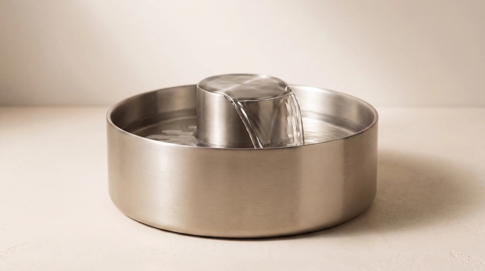 Continuously filtered and circulated water
